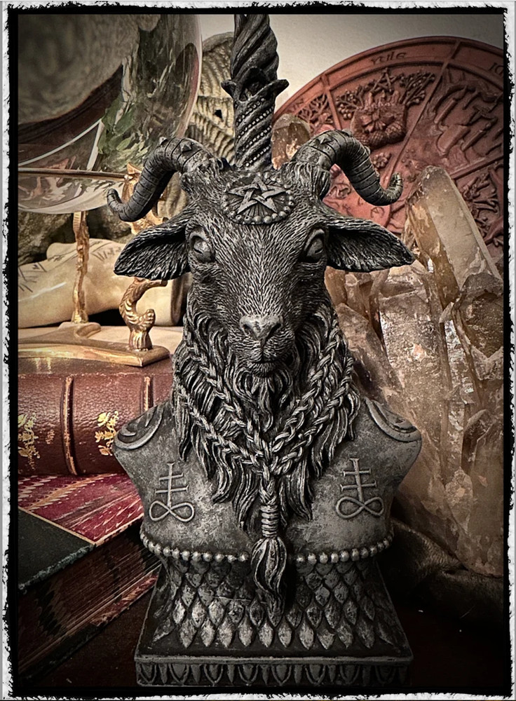 Baphomet Bust Small - Oddities - Satanic - Witch