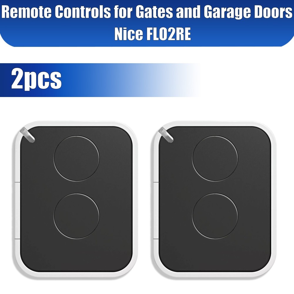 2pcs Replacement Remote Control For Nice Era One ON1E ON2E ON4E INTI1 INTI4