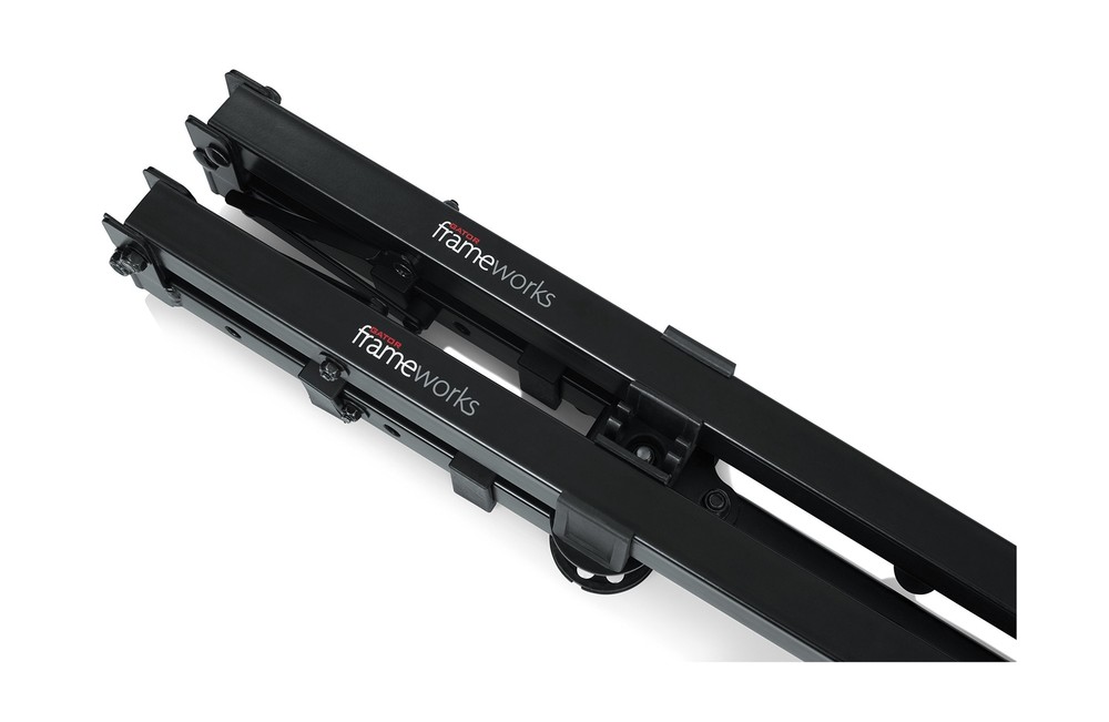Gator Frameworks Adjustable T-Stand Folding Workstation or Keyboard Stand; We...