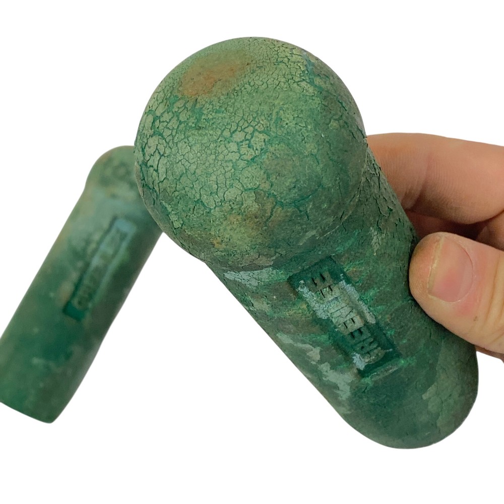 Greenlee 5 in Long Soft Handle, Green, 2 Pcs