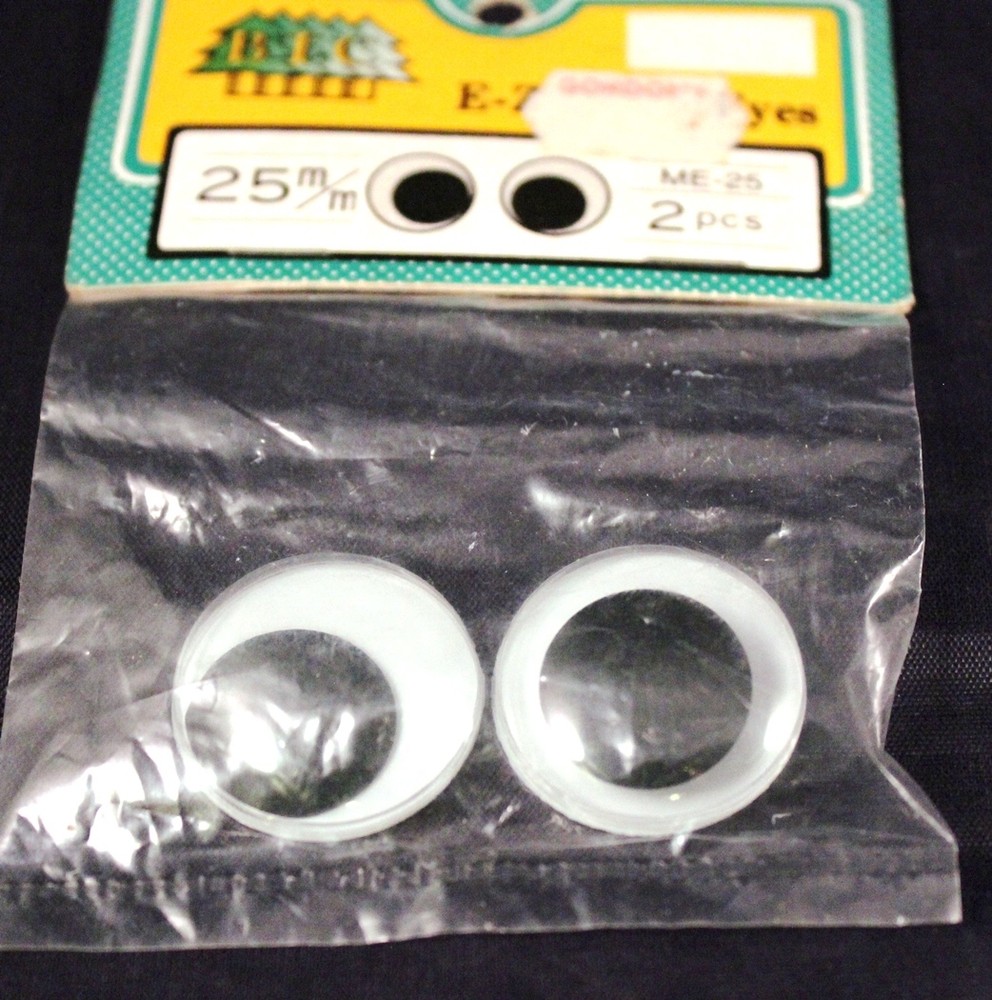 Crafting 2pc EZ GLU 25mm Eyes