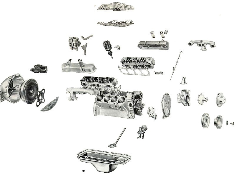 Billet SFI Elastomer Damper - Thick (Hemi) Style for Mopar BB 383 440 FREE SHIP!