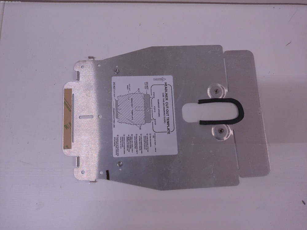 Headliner Cut-Out Template Bracket Template