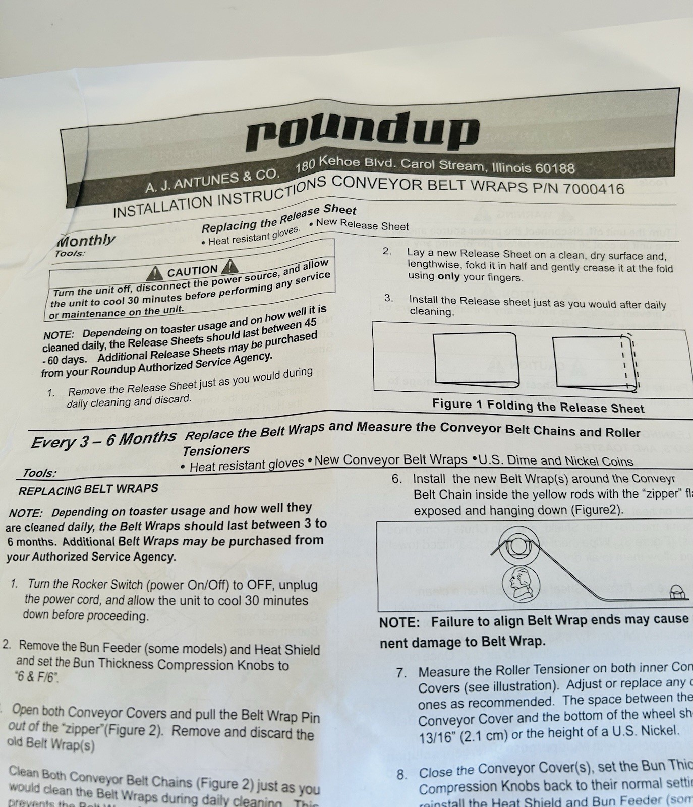 Antunes Roundup ~ 7000416 ~ Black Wavy Silicone Toaster Belt ~ Brand New In Pkg~