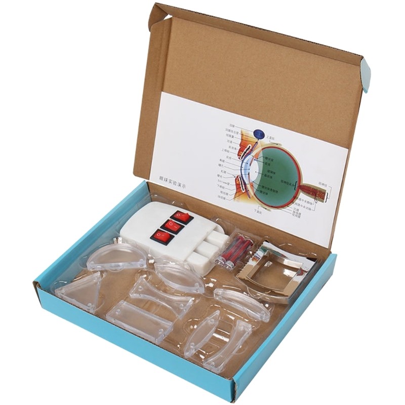 Student Physics Learning Set Geometric Optics Tools with Storage Case