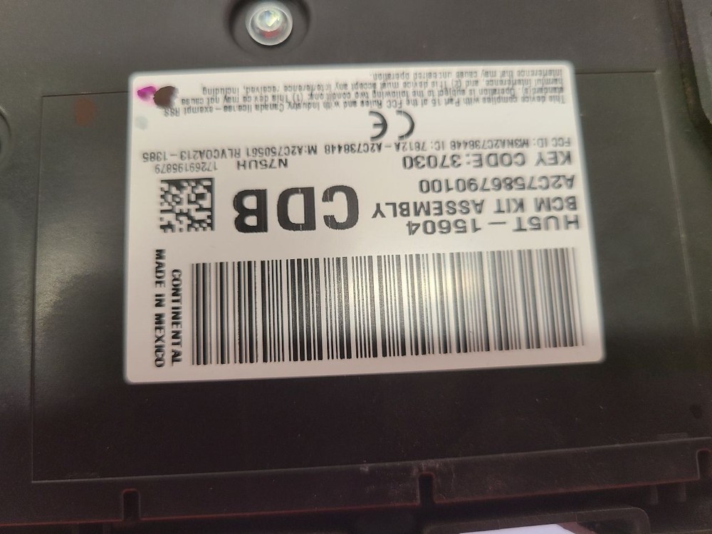 14-20 FORD FUSION Multifunction Relay Control Module Computer DG9T14B476B