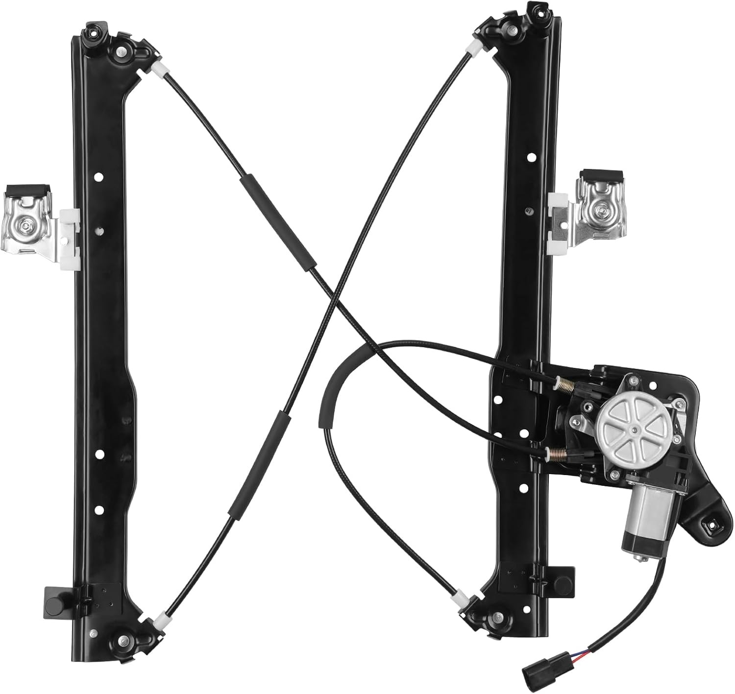 Rear Driver Side Window Regulator with Motor Compatible with 2000-2007 Chevy