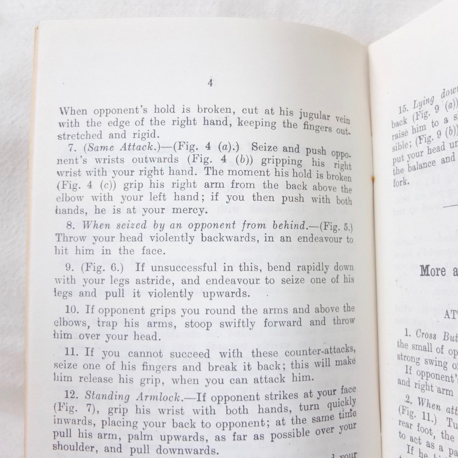 WW1 1917 UNARMED COMBAT Manual ATTACK AND DEFENCE British Army Training Handbook