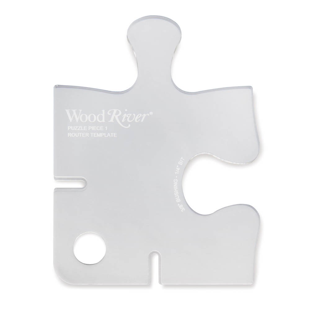 WoodRiver Puzzle Router Template Set - 4 Piece