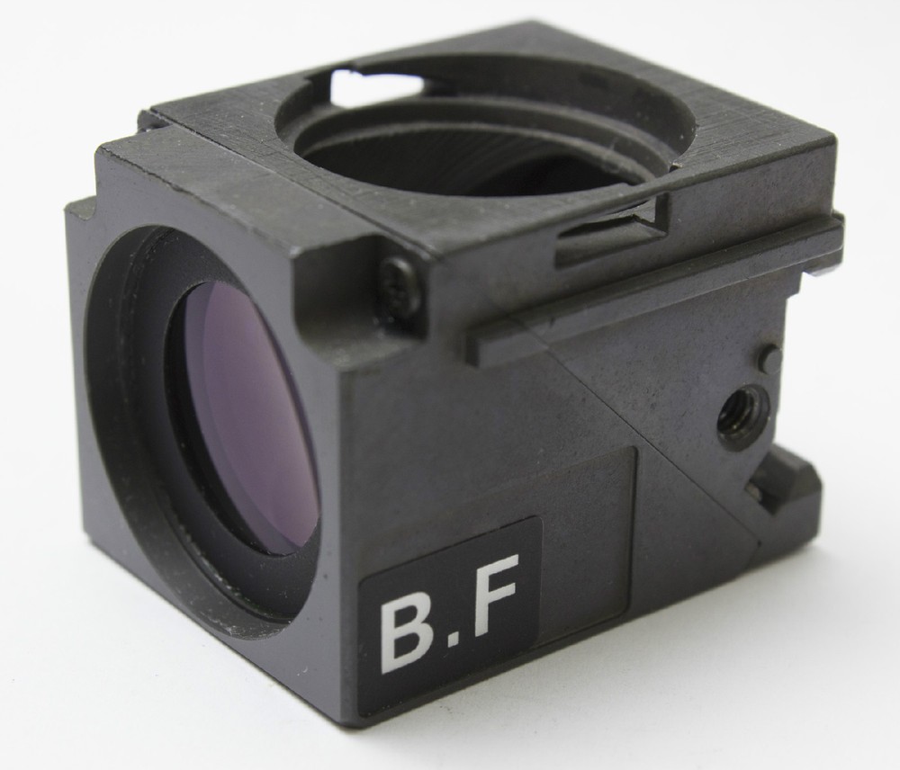 Nikon Microscope Epi Illuminator BF Cube Eclipse Optiphot 100 150 200 Quadfluor