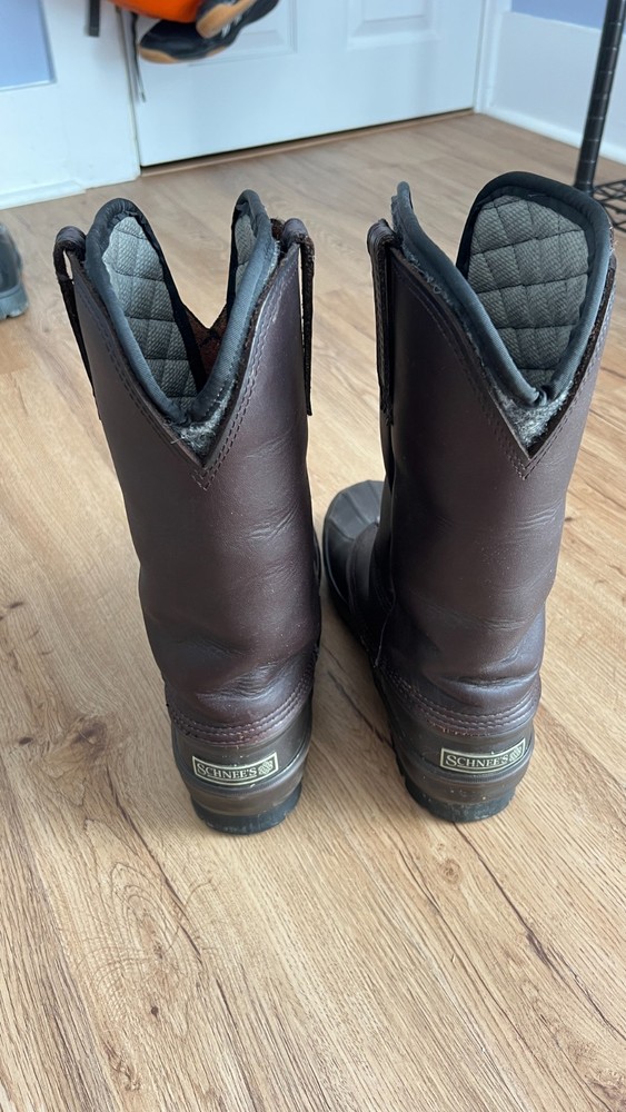 Schnee's Hunter Brown Pull-On Cold Weather Boots Size 11
