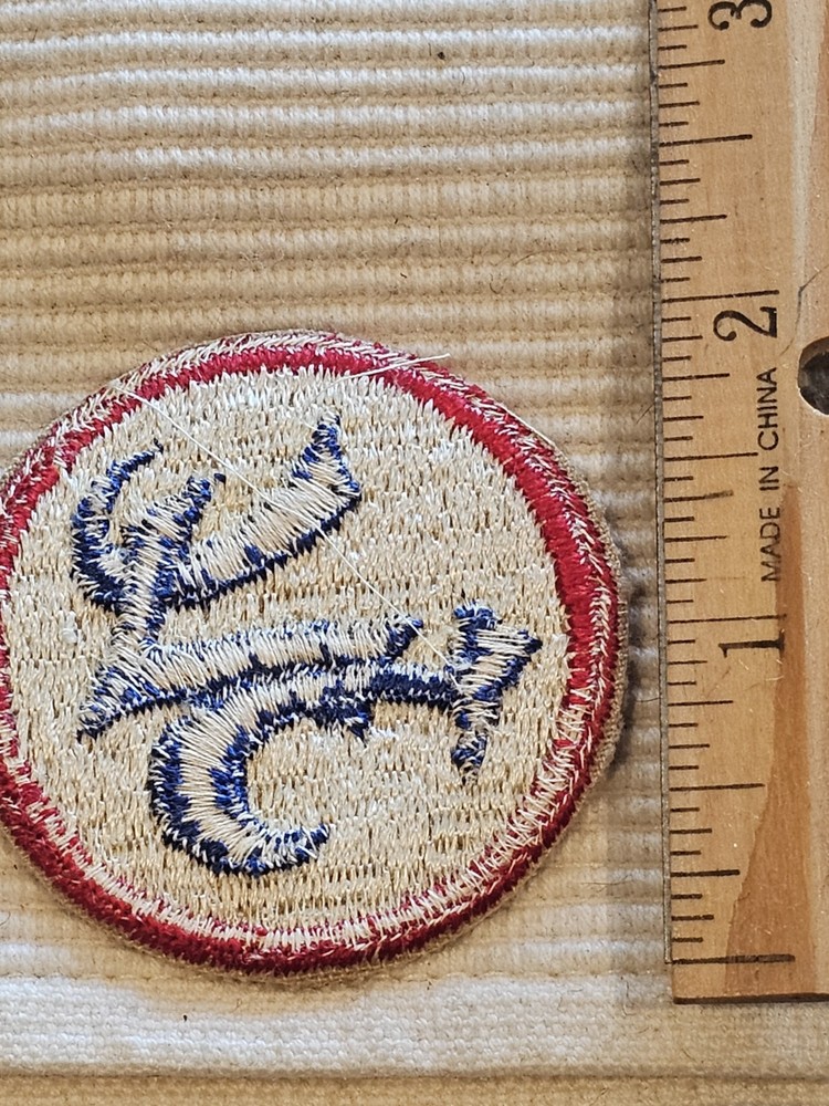 WWII US Army Japanese Log Logistics Command Cut Edge Patch L@@K!!!