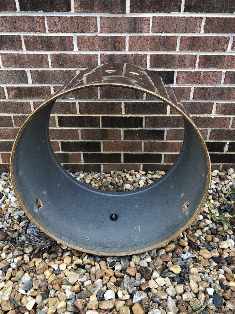 Rogers 22” Kick Drum Shell (project) -Big R ~1970 - Koa pattern