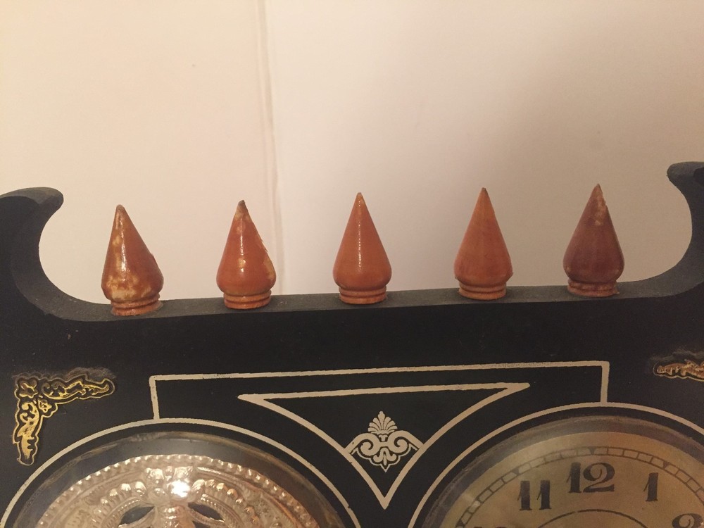 Mantle Clock - Hindu or India Theme - Presentation Gift - Quartz