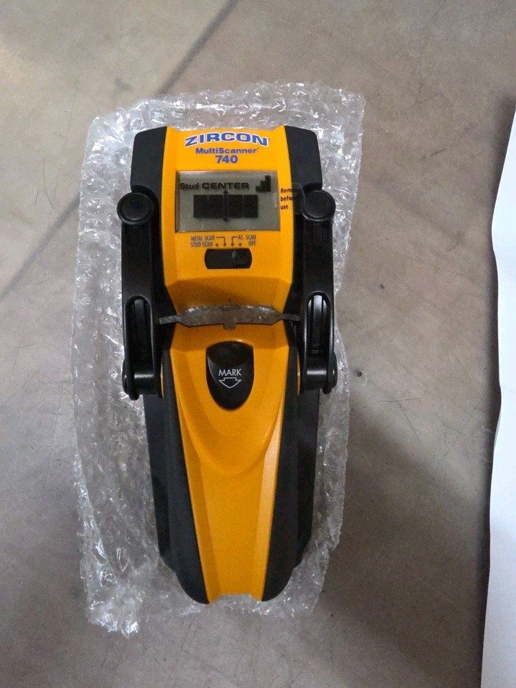 Zircon MultiScanner 740 Electronic Wall Scanner w/ Built-In Wall Marker Open Box