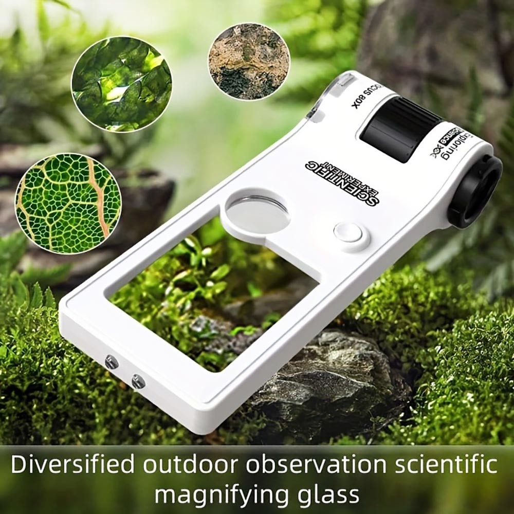 High-Magnification Sharp High-Quality Multi-Functional Portable Magnifying Glass