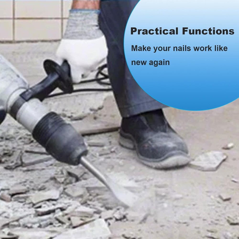 Pneumatic Cold Chisel Set, 3/4" Width 18" Long Air Pneumatic Hammer