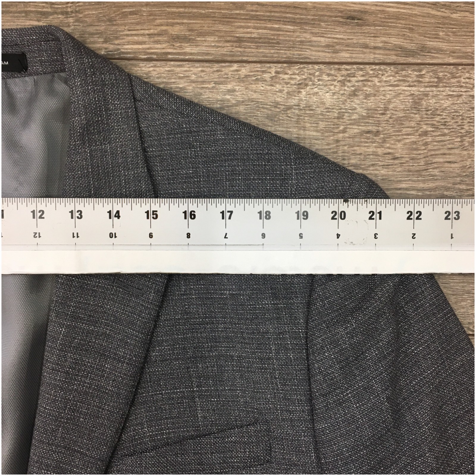 KENNETH COLE Mens Blazer Sport Coat Casual Jacket Size 48R Slim Fit Wool Suit