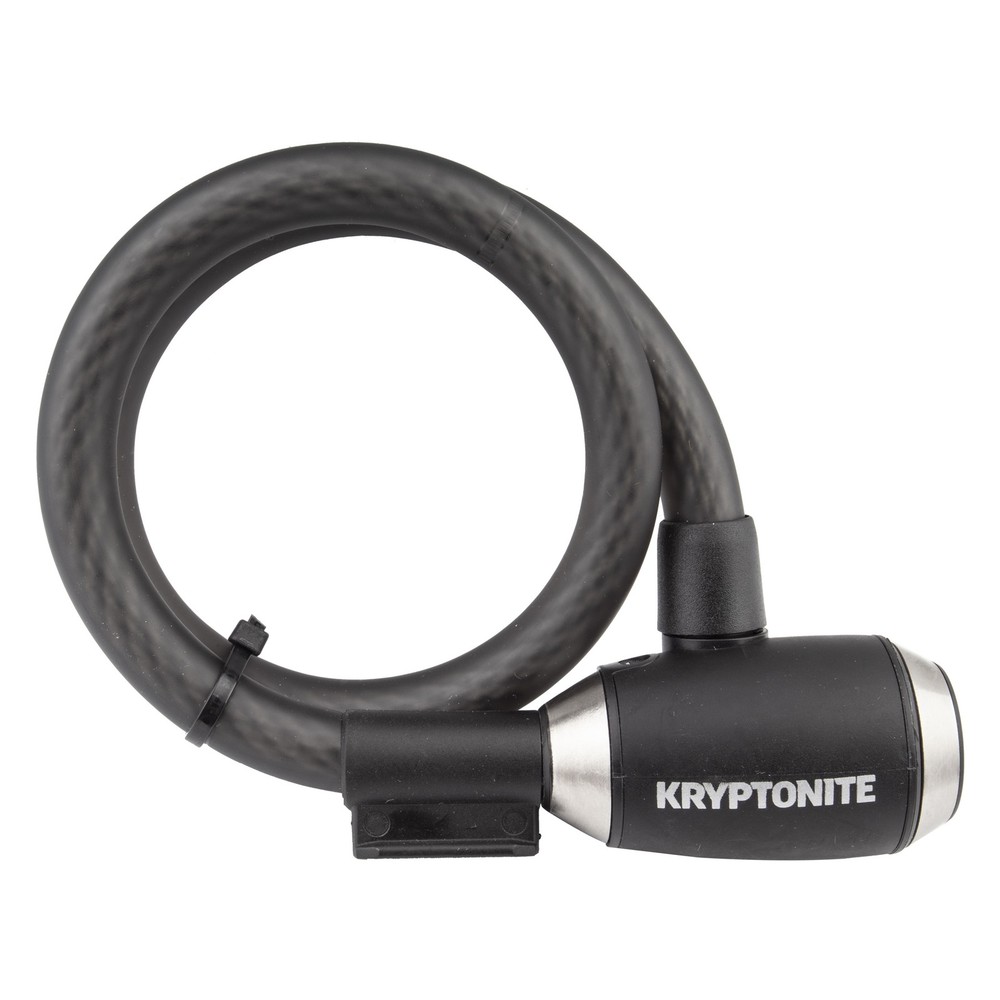 Kryptonite KryptoFlex 1565 Cable Lock - with Key, 2.2' x 15mm