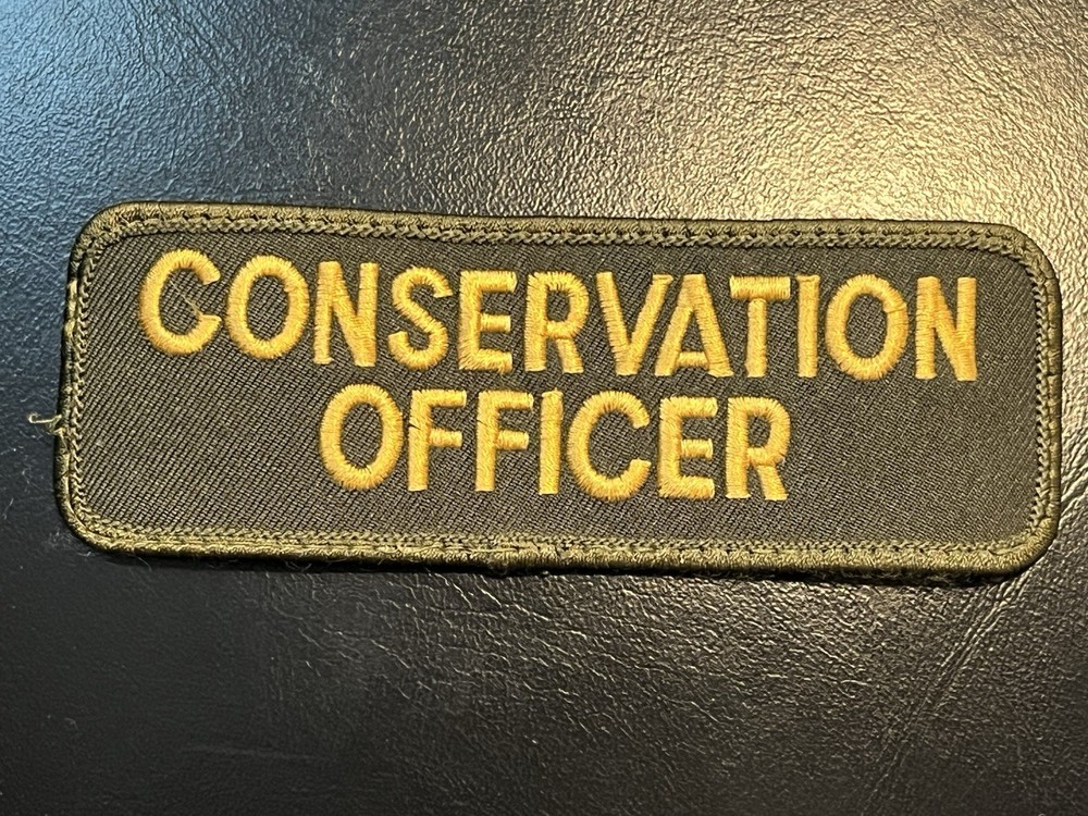 VINTAGE “CONSERVATION OFFICER” Patch