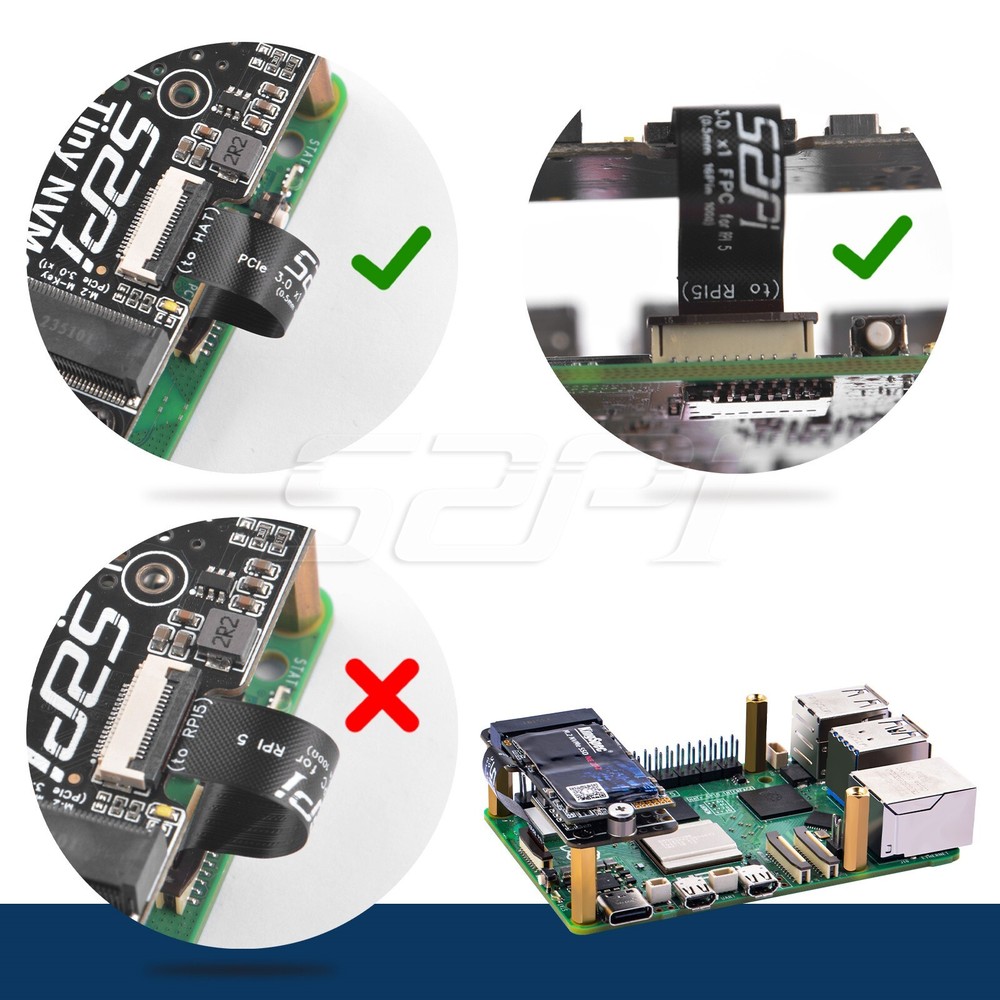 N10 Tiny NVMe SSD Adapter Board for Raspberry Pi 5