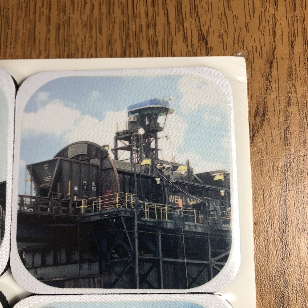 CSX Toledo Dock Beverage Coasters (Set 4 Sealed) *RARE*