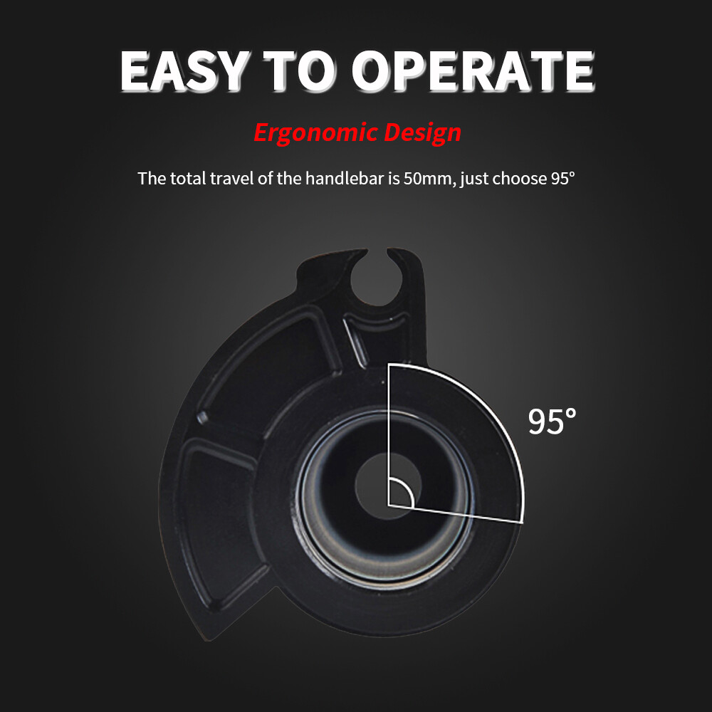 NIBBI 7/8" Twist Throttle Accelerator Handlebar Grip For Dirt Pit Bike Motocross