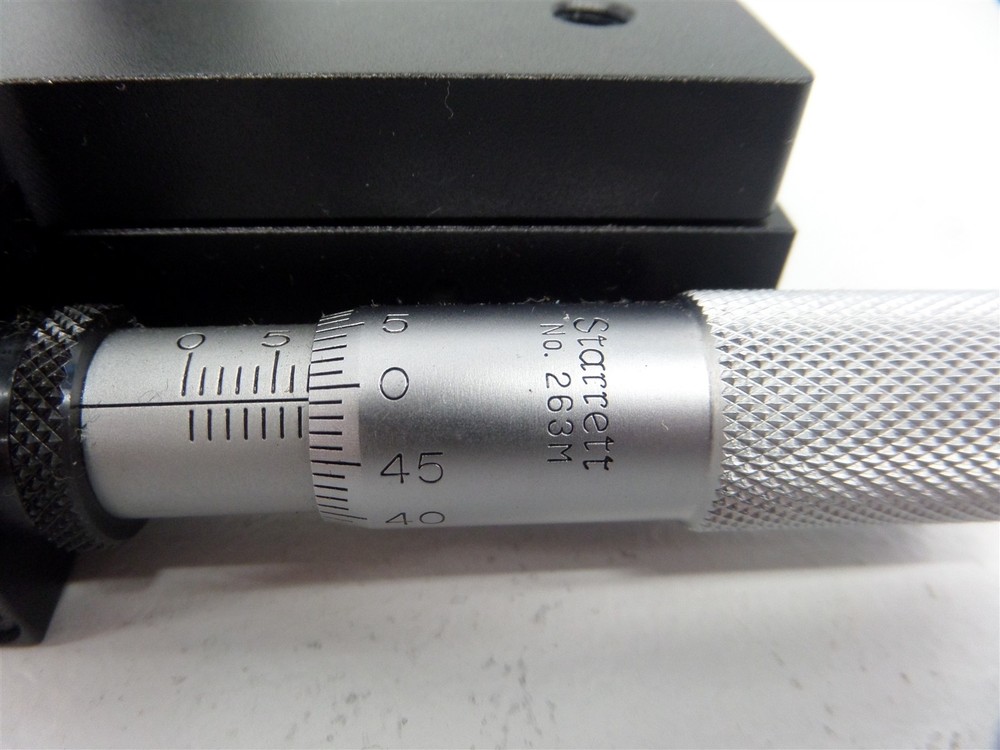 Coherent Starrett 263M Micro Positioning Table