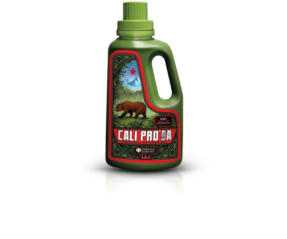 Emerald Harvest - Cali Pro Bloom A - 1 Quart - Professional 2-Part Base Nutrient