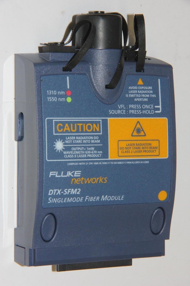 FLUKE DTX-SFM2 Single Mode Fiber Module for DTX Cable Analyzers