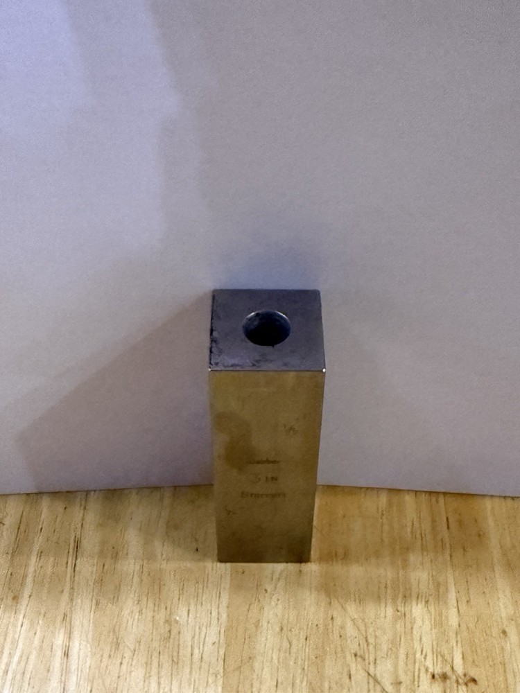 3” Weber Starrett Gauge Block