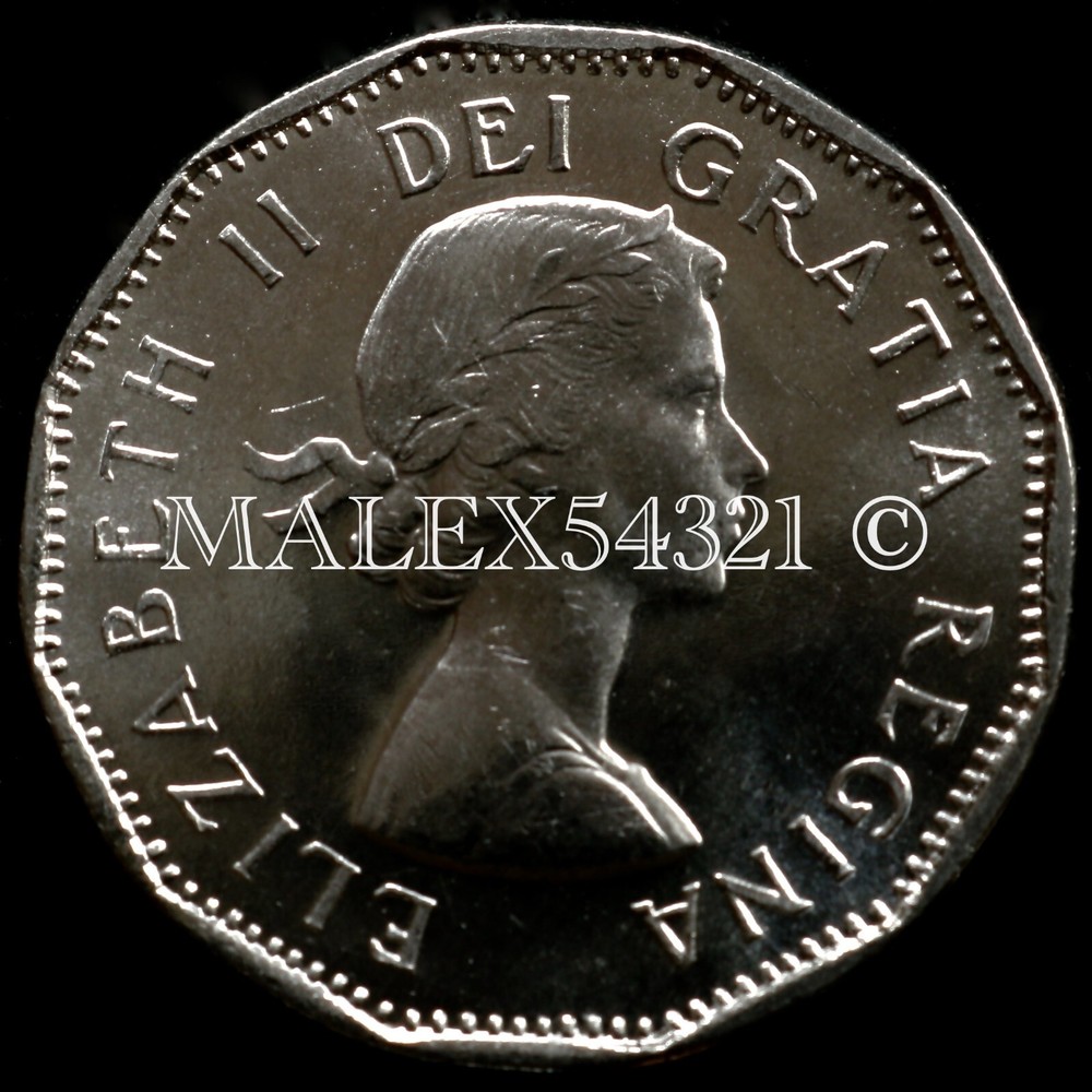 🇨🇦 ​CANADA 1958 NICKEL 5 CENTS UNCIRCULATED