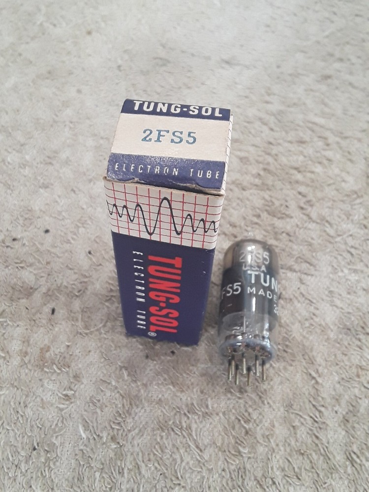 NOS Tung-Sol 2FS5 Vacuum Tube