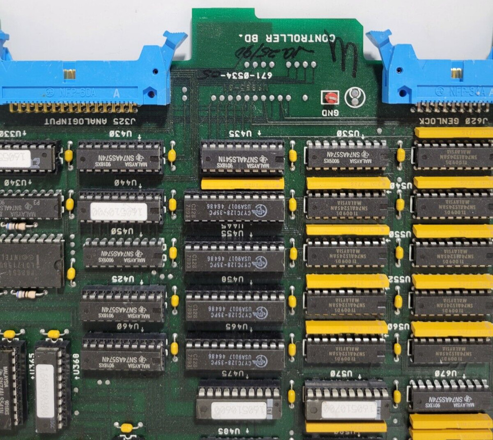 TEKTRONIX 671-0534 CONTROLLER BOARD J725 DATA ACQUISITION USED.