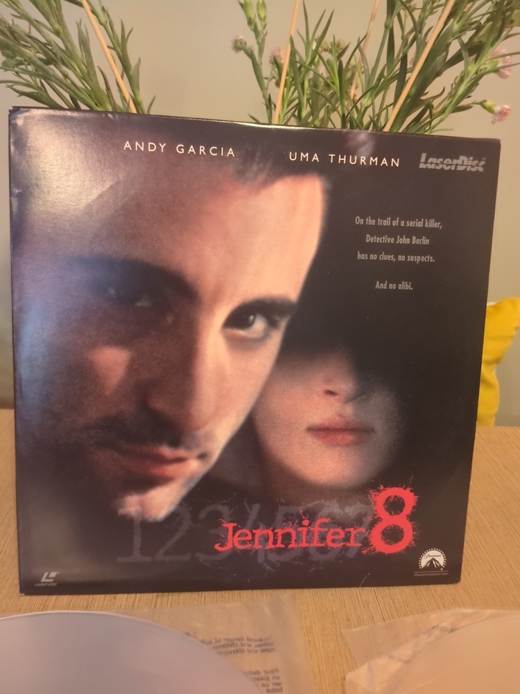Jennifer 8 Eight LASERDISC NTSC... Free Post