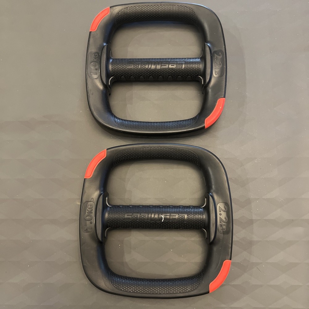 2 Les Mills Weights 2.2 lbs each