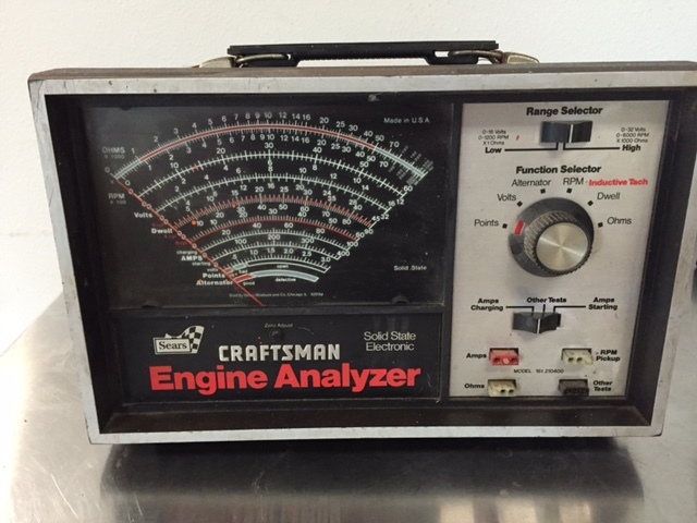 Craftsman Solid State Engine Analyzer 161.210400 **UNTESTED**