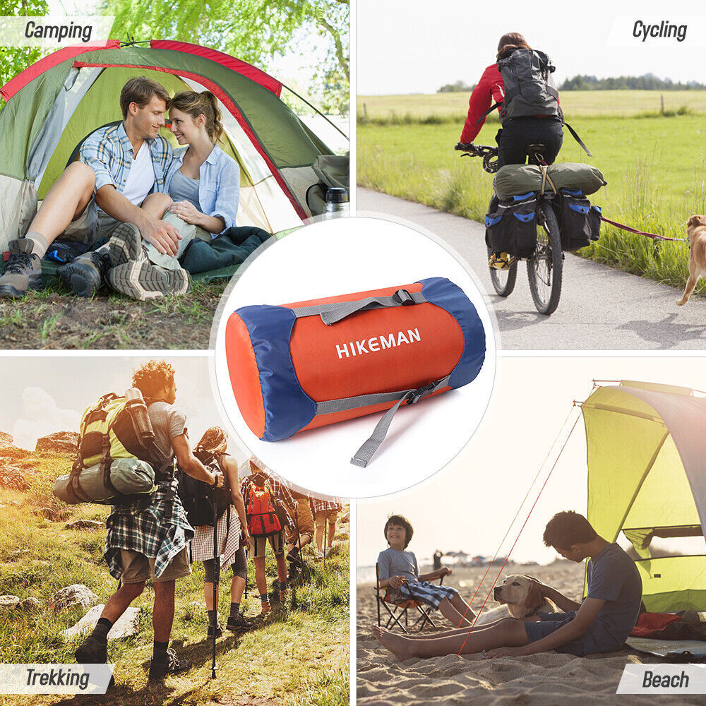 Outdoor Waterproof Compression Stuff Sack Camping Storage Bag Sleeping Bag