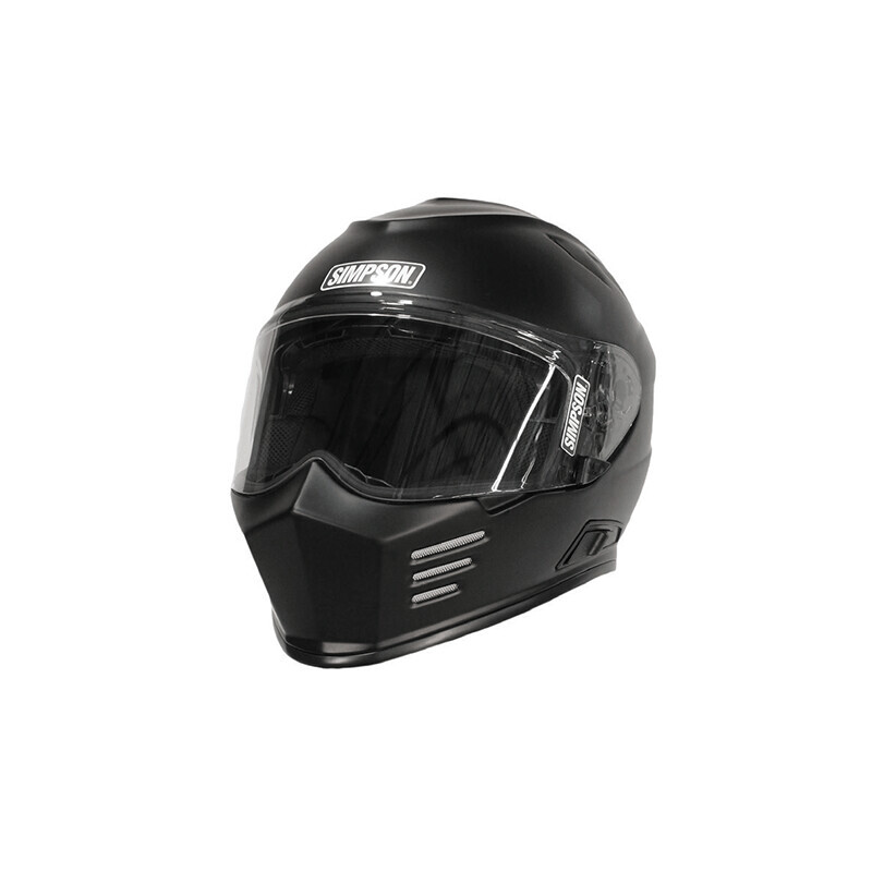 Simpson Helmet GBDL3; Ghost Bandit Large Full Face Flat Black DOT/ECE