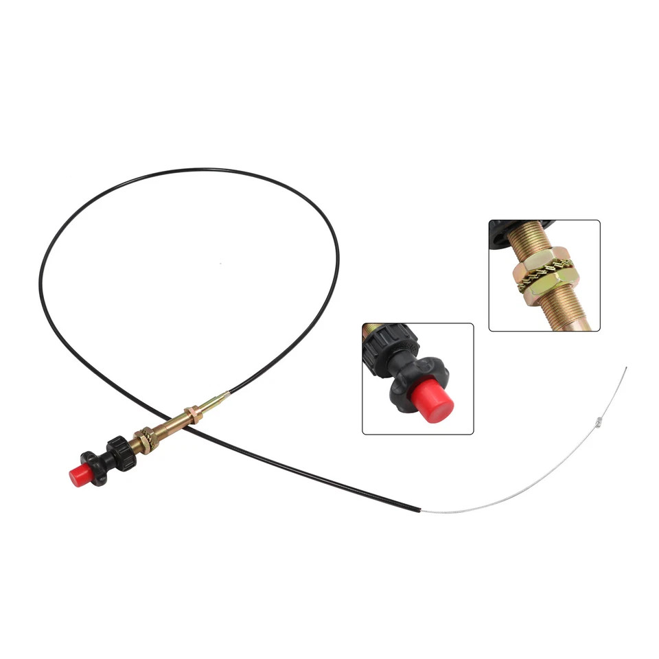 6FT Buyers Heavy Duty Vernier Locking Throttle Cable For VCGTX06 Truck Equipment