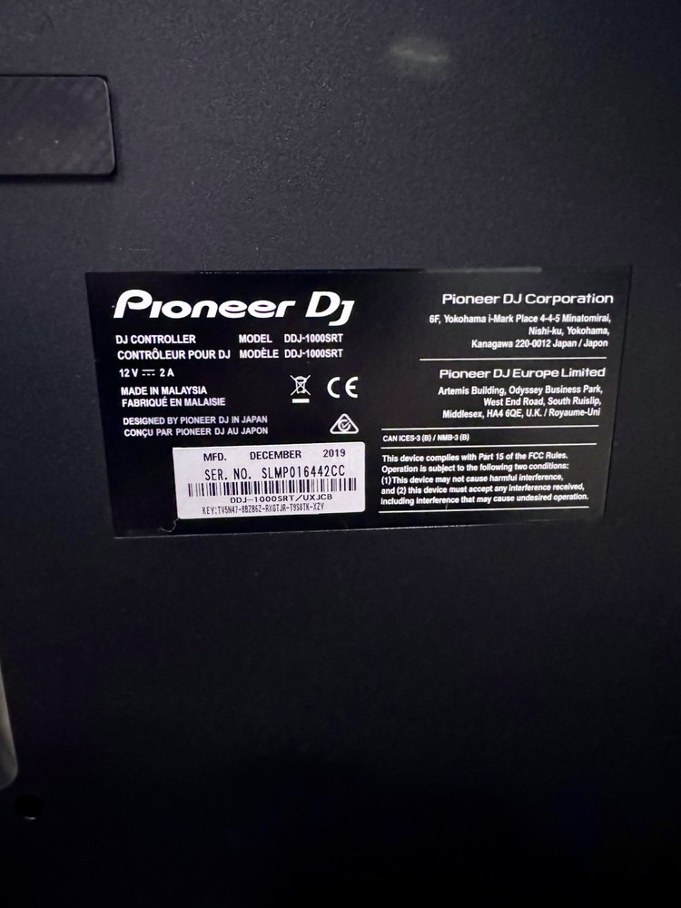Pioneer DJ DDJ-1000SRT Controller *W/ FLIGHT CASE*