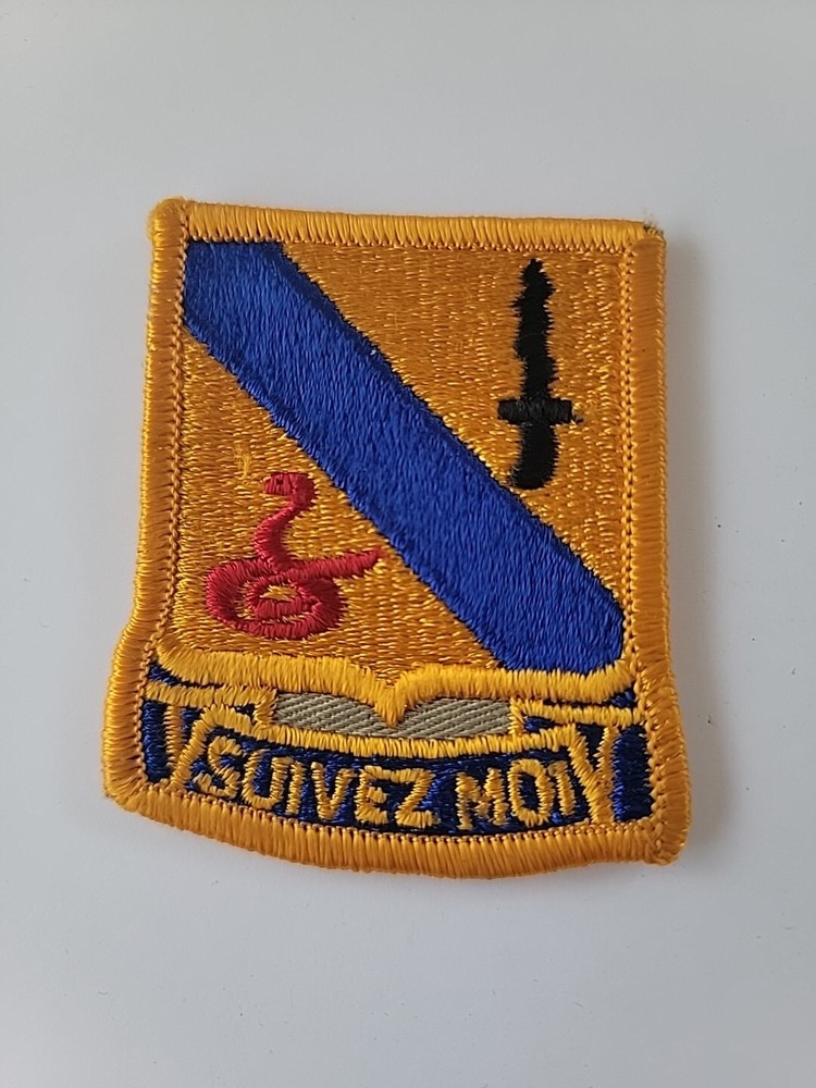 US ARMY 14TH ARMORED CAVALRY REGIMENT SUIVEZ MOI PATCH - 191