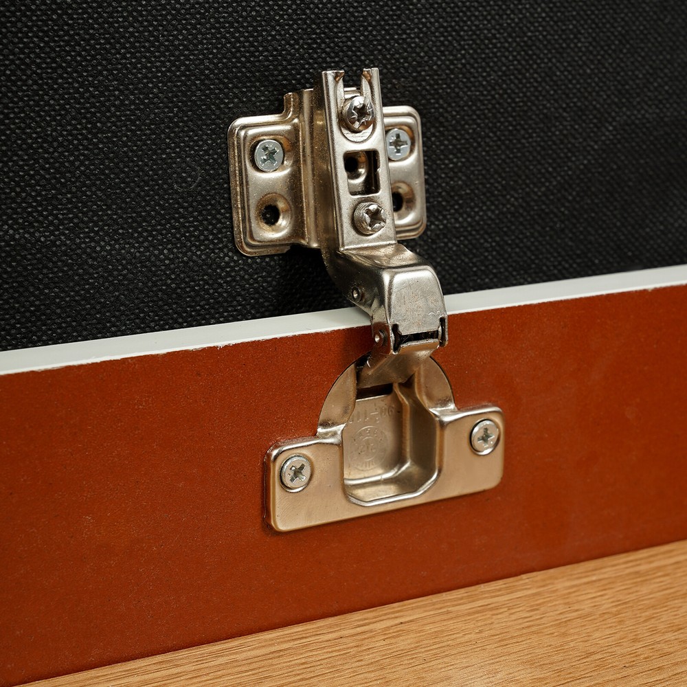 Space-Saving Triple-Fold Shoe Rack with Bench, Warm White, Entryway Storage