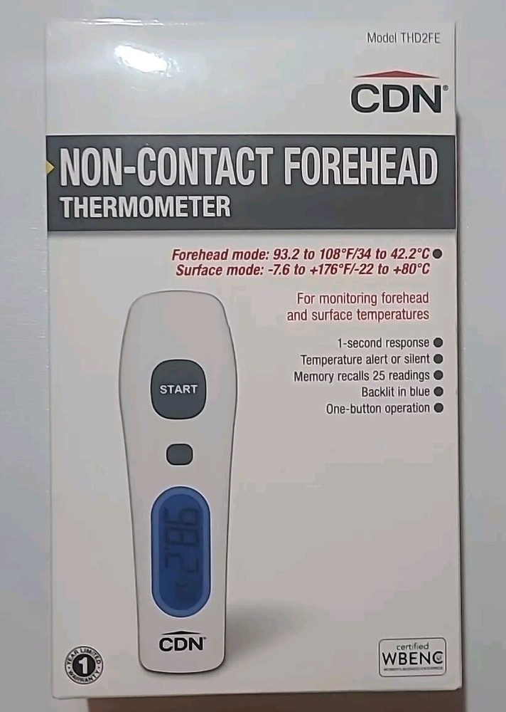 CDN Non-Contact Forehead Thermometer with 1 Second Response