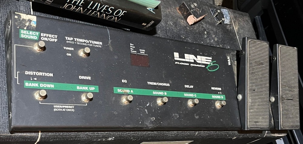 Line 6 Floor Board Foot Controller for POD / POD 2.0 / POD Pro Multi-Effects