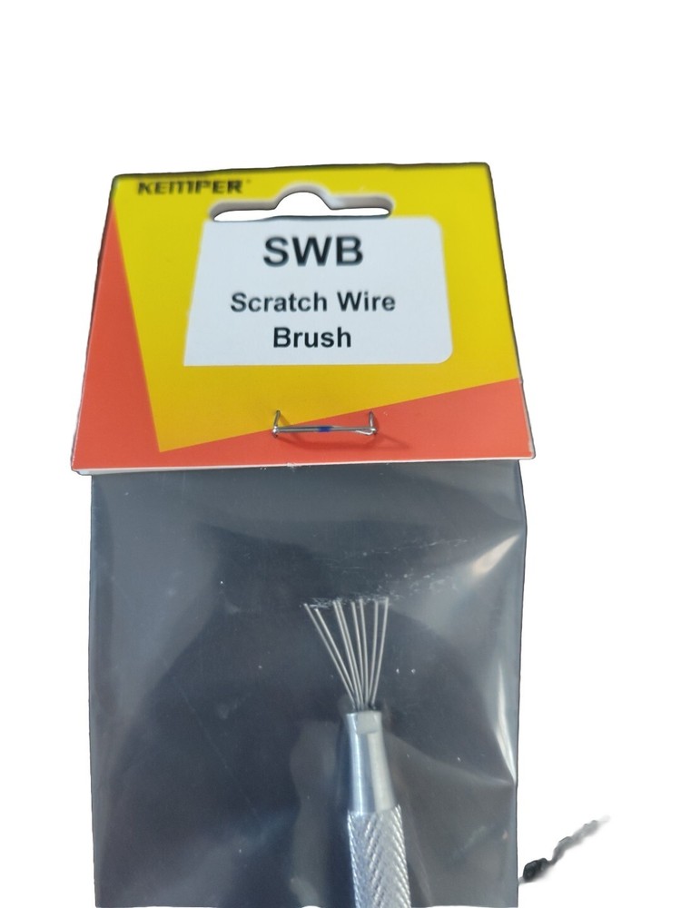 Kemper Tools Scratch Wire Brush Angled Scoring Tool SWB