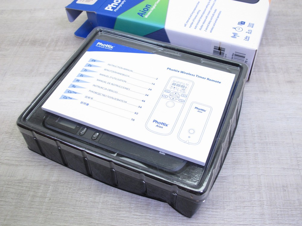 Wireless Digital Timer and Remote for Nikon NOS Phottix Aion