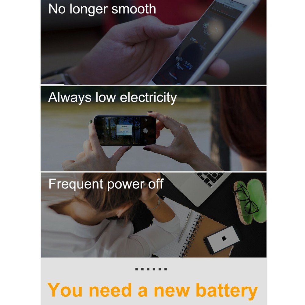 Battery Replacement High Capacity For Apple iPhone 12 11 Pro Max X 8/7 Plus