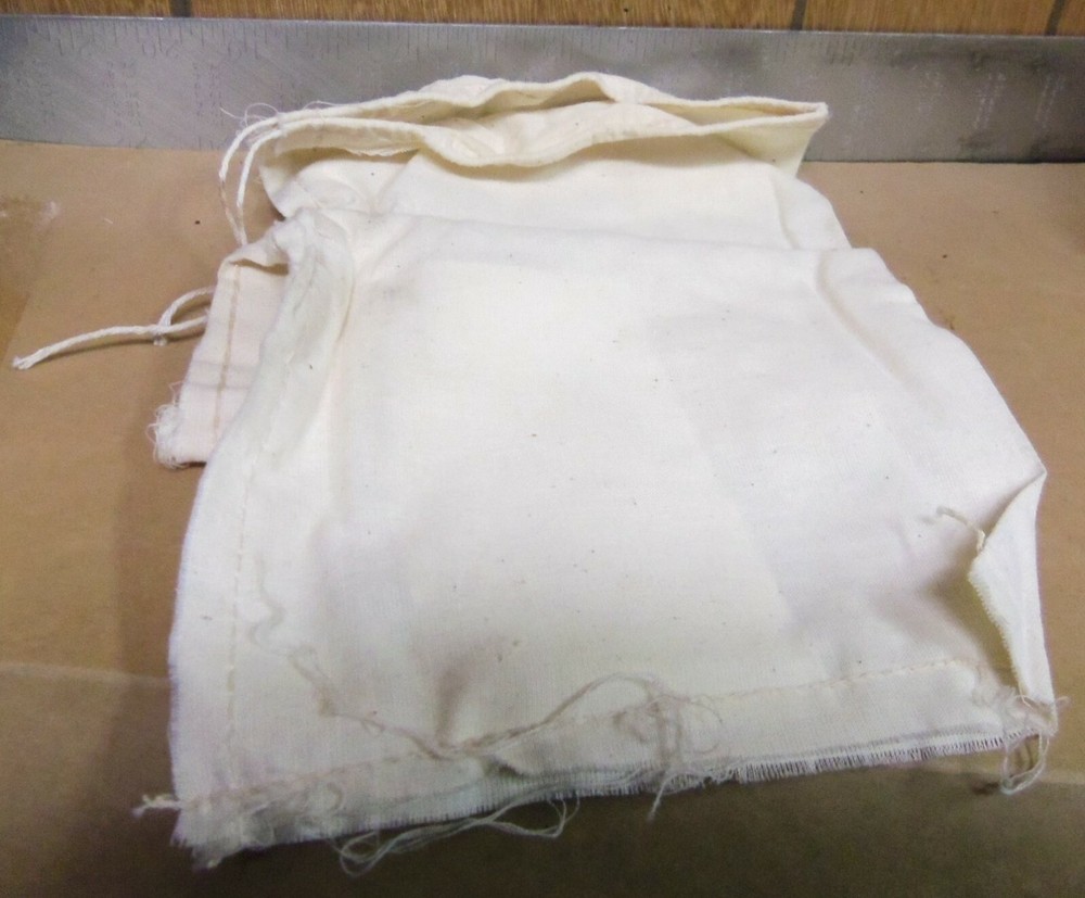 Cotton Mailing Bag with Draw String - P/N: PPP-B-20 (NOS)