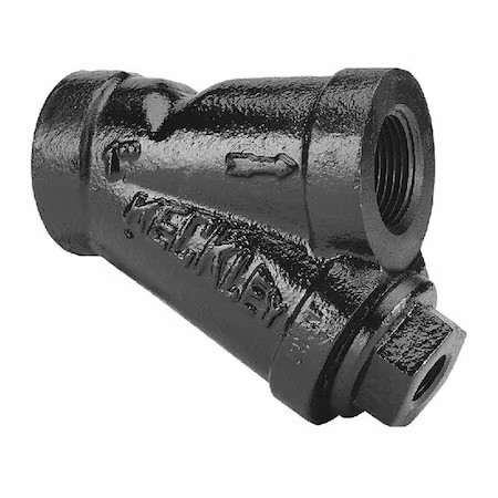 Keckley 23Thy-Cim20m34-Fti-B7 Y Strainer, 2" Pipe, Threaded, Cast Iron